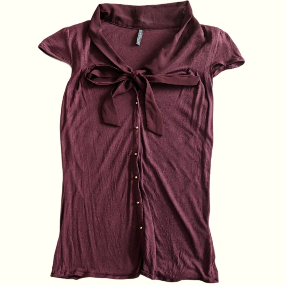 Burgundy Top